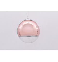 Lampadario a sospensione Tom Dixon Mirror Ball Rosa Oro