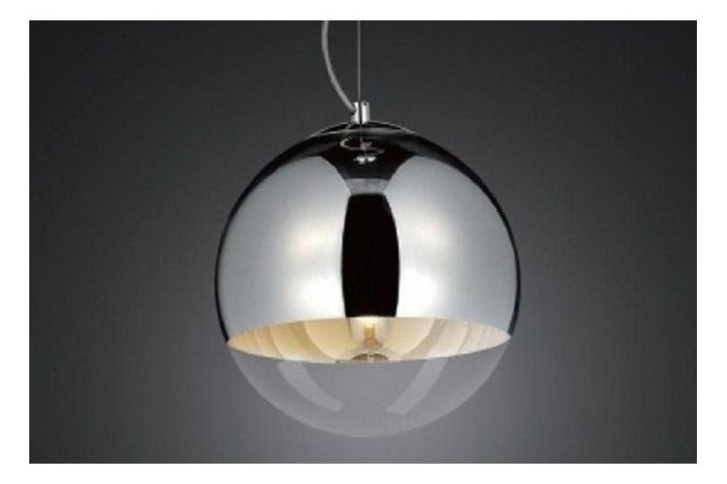 Lampadario a sospensione Tom Dixon Mirror Ball Argento