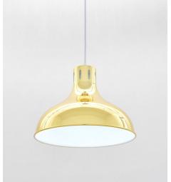 Lampadario a sospensione stile industriale Corrado Oro