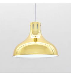 Lampadario a sospensione stile industriale Corrado Oro