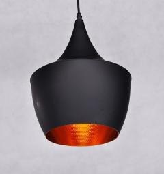 Lampadario a sospensione stile industriale Foggi 12B Nero