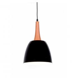 Lampadario a sospensione vintage Derby Nero