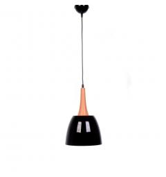 Lampadario a sospensione vintage Derby Nero