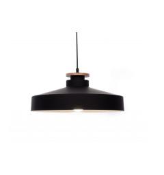 Lampadario a sospensione vintage LUDOR Nero