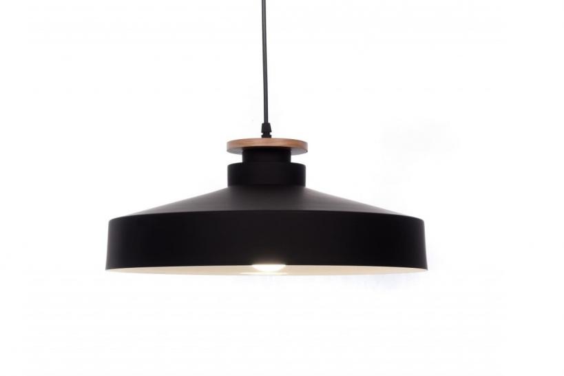 Lampadario a sospensione vintage LUDOR Nero