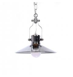 Lampadario a sospensione stile industrialeIdeal Lux Seaman Cromato