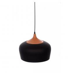 Lampadario a sospensione vintage 7918 Nero