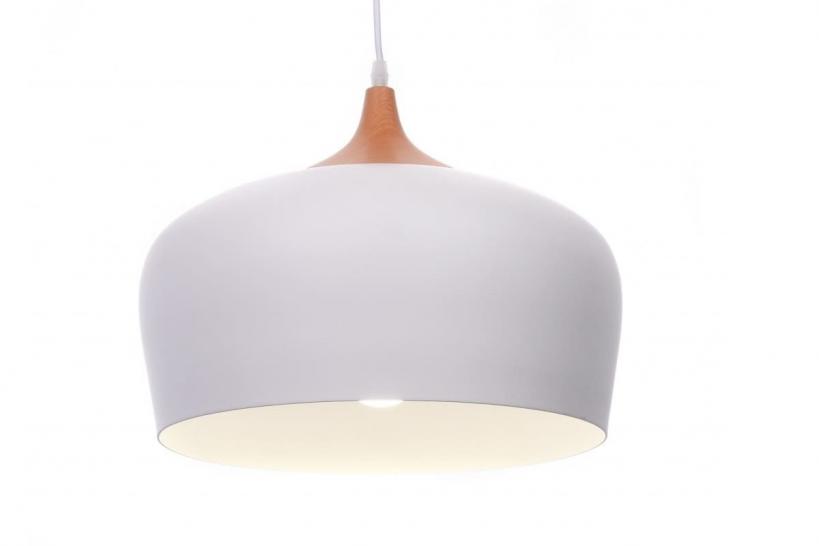 Lampadario a sospensione vintage 7918 Bianco