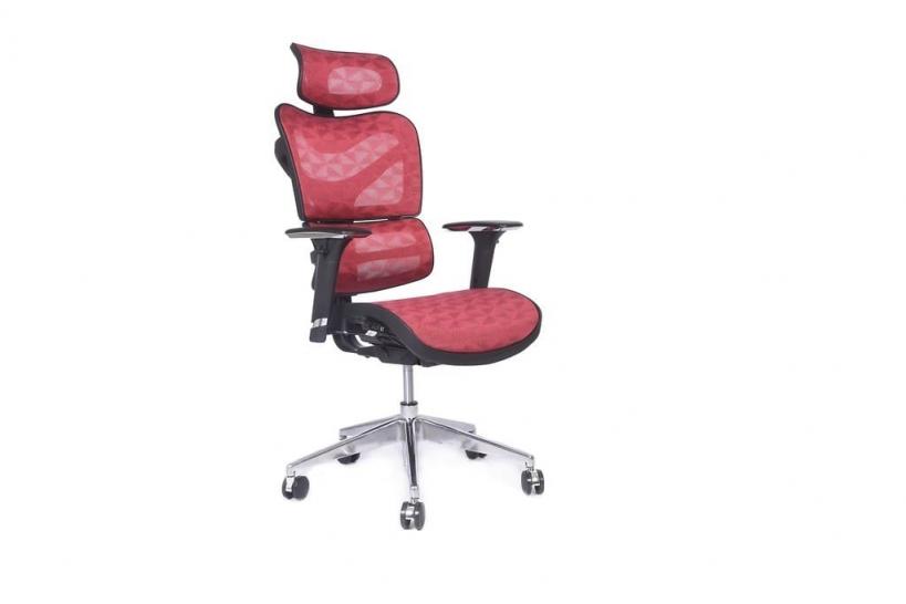 Poltrona ergonomica da ufficio 726B Rosso Poltrona ergonomica da ufficio 726B Rosso
