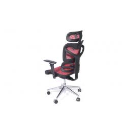 Poltrona ergonomica da ufficio 726B Rosso