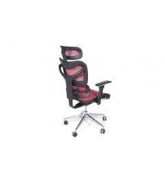 Poltrona ergonomica da ufficio 726B Rosso