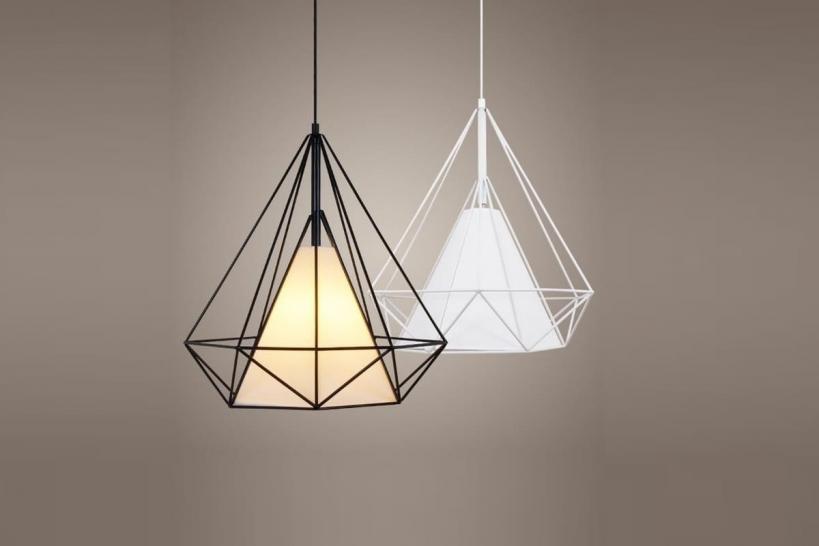 Lampadario a sospensione vintage 7921 Nero Lampadario a sospensione vintage 7921 Nero