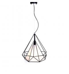 Lampadario a sospensione vintage 7921 Nero