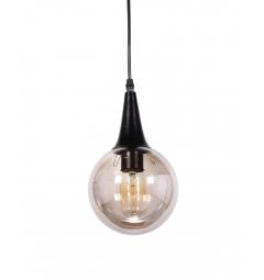 Lampada a sospensione stile industriale vintage ROCHERRO Nero