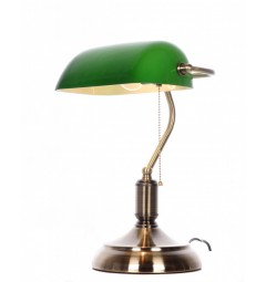 lampada da scrivania verde