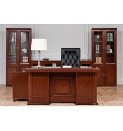 Completo ufficio PRESTIGE B630 in stile classico con scrivania 1,6 Metri