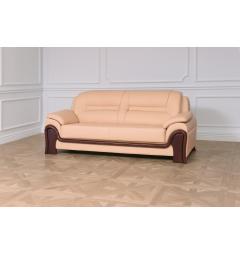 Divano 3 posti in vera pelle Palladio Beige