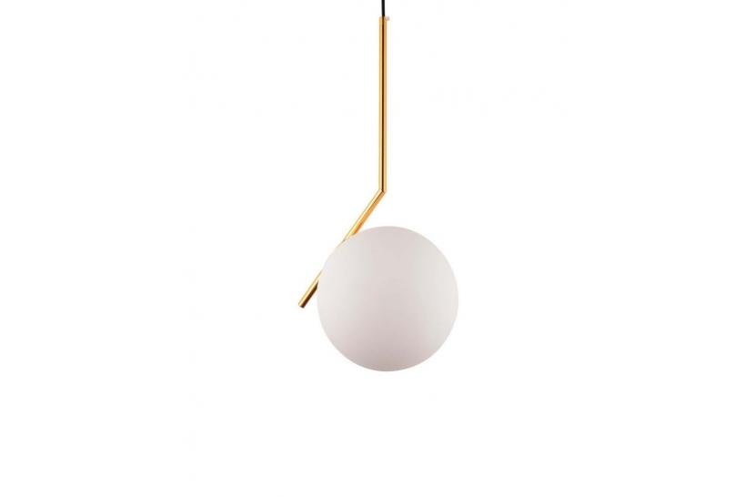 lampada a sospensione moderno di design con sfera in vetro colore bianco sorento d20 lampada a sospensione moderno di design con sfera in vetro colore bianco sorento d20