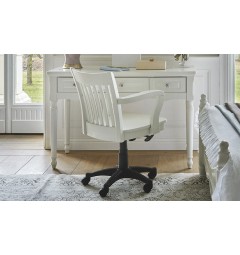 sedia poltrona girevole in colore bianco per soggiorno salotto camera da letto cameretta ufficio studio princess 818