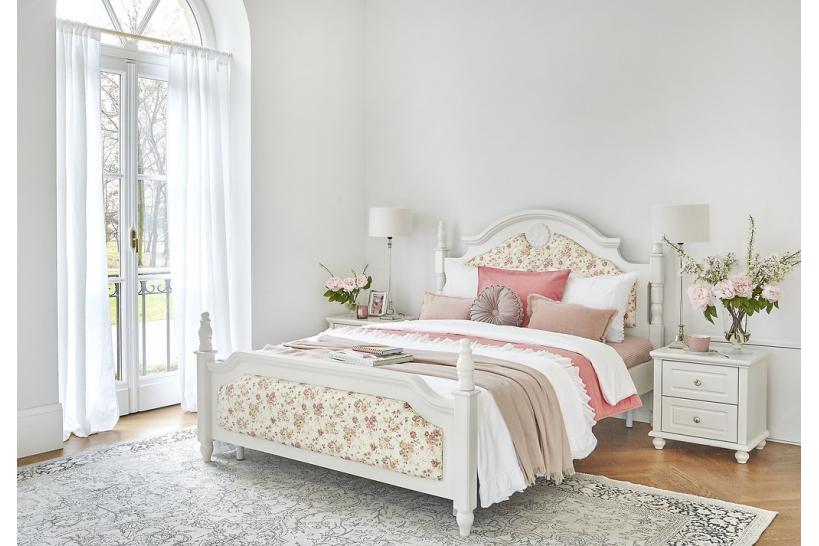 Letto Bianco 160 x 200+ Rete Princess 808 Letto Bianco 160 x 200+ Rete Princess 808
