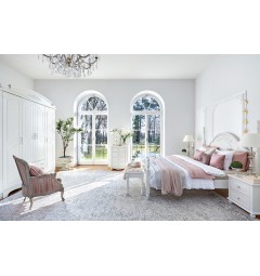 camera da letto bianca moderna stile provenzale