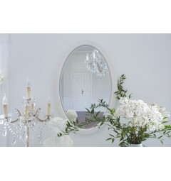 Specchio ovale Princess 829 colore Bianco