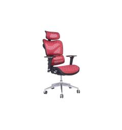 poltrona pc ergonomica di colore rosso