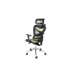 sedia ergonomica ufficio verde tessuto rete