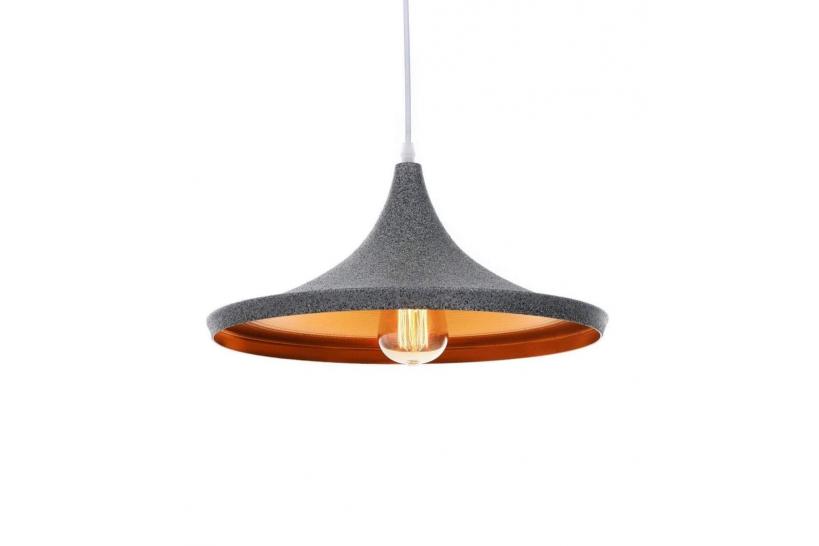 Lampadario a sospensione stile industriale FOGGI 12C GRANIT