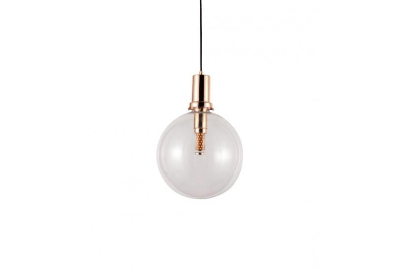 Lampada a sospensione di design moderno a sfera in vetro DORITO D25 Oro