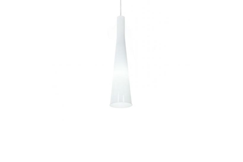 Lampada a sospensione di design in vetro bianco MORRATE W1