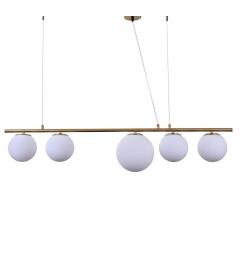 Lampadario a sospensione di design moderno BARISTICA W5 Ottone