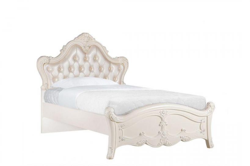 letto singolo classico imbottito color avorio letto singolo classico imbottito color avorio