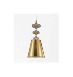 Lampadario design a sospensione colore oro