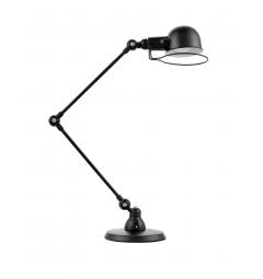 Lampada da tavolo o scrivania con braccio regolabile in metallo colore nero GLORIA W2