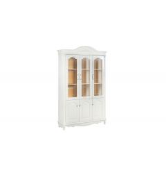 Cristalliera mobile legno bianco princess arrediorg