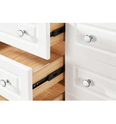 cassetti de comò cassettone bianco legno stile provenzale