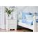Comodino provenzale bianco con cassetti Princess 805