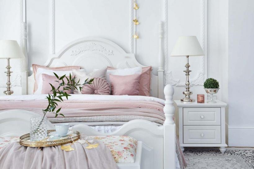 Comodino Princess 879 colore Bianco