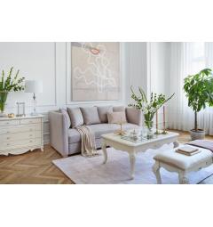 tavolino legno bianco salotto elegante