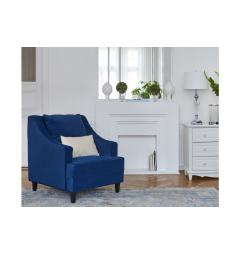 poltrone e divani velluto blu stile provenzale