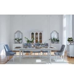 tavolo allungabile provenzale bianco arrediorg