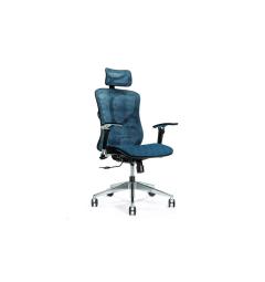 Sedia ergonomica studio e ufficio ERGO 500 blu