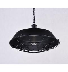 Lampadario a sospensione stile industriale Arigio D45 Nero