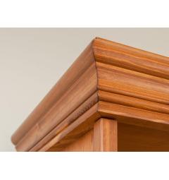 libreria toscano shabby lego massello color miele naturale