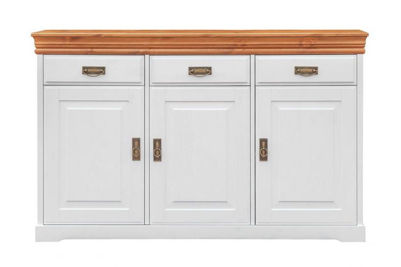 mobile buffet shabby toscano legno massello bianco top miele mobile buffet shabby toscano legno massello bianco top miele