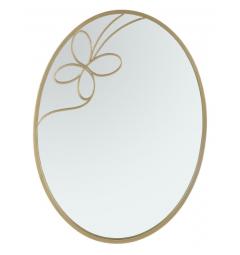 Specchio elegante dorato butterfly