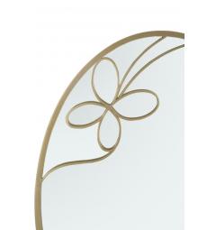 specchio con particolare elemento decorativo farfalla