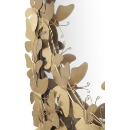 dettaglio farfalle specchio struttura oro
