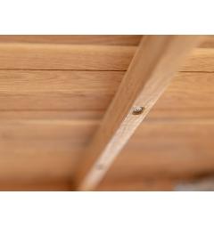 Tavolo legno di rovere massello oliato rettangolare 90x180 SIENA